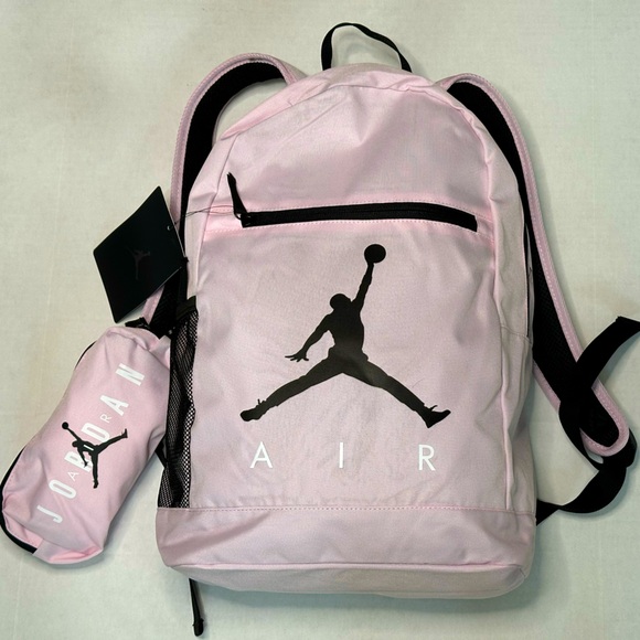 Nike | Bags | New Nike Air Jordan Large Canvas Sports Travel Backpack ...